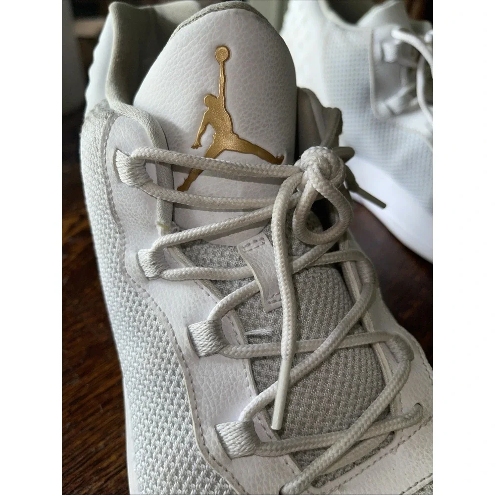 Air Jordan Academy Shoes Mens Size 12 White Sneakers Casual 8445 15 116